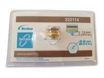 322114 Nordson Nozzle recht / straight 0.36mm / 0.014 in